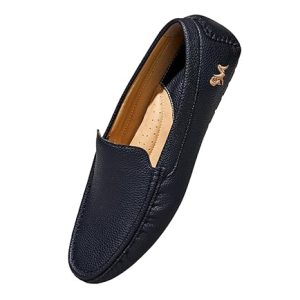 Neeman's Dapper Loafers Stylish Shoes for Men | Casual & Formal Loafer Footwear | Slip-On Without Lace | Lightweight, Soft Cushioned Office Shoe for Man